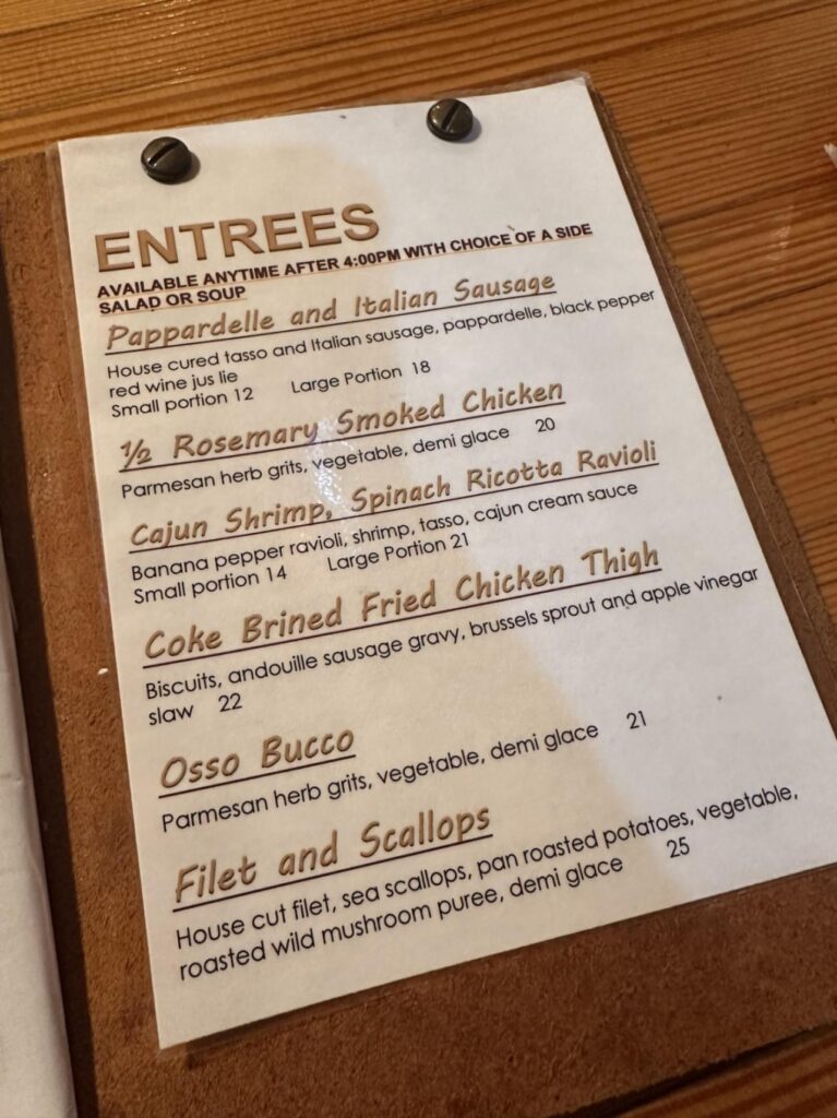Chop Shop Menu 7
